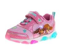 Scarpe da ginnastica per ragazze con personaggi illuminate a LED, per ragazze, Principessa Disney, Moana, Sirenetta, Stitch, Minnie, Frozen, Barney Paw Patrol (taglie: 5-10 bambini piccoli/11-12