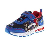 Scarpe da ginnastica per ragazzi con personaggi illuminati, scarpe da ginnastica per ragazzi Sonic MonsterJam Spiderman, Topolino, Paw Patrol, Toy Story, TMNT, scarpe da ginnastica per bambini (taglie