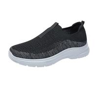 Scarpe da ginnastica senza lacci, leggere, traspiranti, antiscivolo, a tinta unita, basse, per il fitness, per l'estate, l'escursionismo, le scarpe sportive quotidiane, scarpe casual da passeggio con