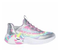 SKECHERS Sneaker 'UNICORN DREAMS - STARRY LITE' blu chiaro / verde neon / rosa / argento, Taglia 35