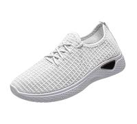 Scarpe da ginnastica slip-on da donna con supporto per arco plantare morbido suola spessa ortopedica scarpe da ginnastica leggere in rete traspirante scarpe da corsa antiscivolo comode scarpe da