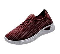 Scarpe da ginnastica slip-on da donna con supporto per arco plantare morbido suola spessa ortopedica scarpe da ginnastica leggere in rete traspirante scarpe da corsa antiscivolo comode scarpe da