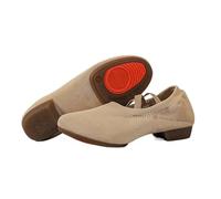 Scarpe da Ginnastica Slip-on Jazz Donna alla Moda Ballo Nette for Uomo Stivali Sportivi Neri for Ragazze for Bambini di età(Camel Color,31)