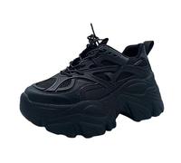 Scarpe Da Ginnastica Traspiranti Con Suola Spessa Per Le Donne Scarpe Da Ginnastica Antiscivolo Da Basket Scarpe Da Corsa All'aperto Da Donna Aumentare L'altezza Scarpe Da Ginnastica Per Gli Studenti