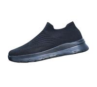 Scarpe da ginnastica traspiranti, da uomo, senza lacci | Scarpe da passeggio in stile retrò, in tinta unita, estive, comode, leggere, ideali per la corsa
