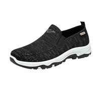 Scarpe da ginnastica traspiranti in rete, traspiranti, con suola morbida, per il tempo libero, traspiranti, per il fitness Driving Penny, Nero , 42 EU