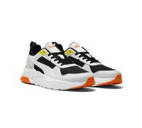 Puma Unisex Trinity 2 LtSneaker, Puma Black Puma Bianco Piuma Grigio Vermiglio, 39 EU