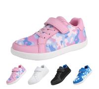 Scarpe da ginnastica unisex per bambini, scarpe da ginnastica per bambini, minimaliste, leggere, traspiranti, per attività all'aria aperta, per fitness, trail tempo libero, Nero , 32 EU