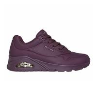 Skechers Uno Stand On Air, Scarpe da Ginnastica Donna, Burgundy Duraleather/Mesh, 36 EU