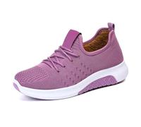 Scarpe da Ginnastica Vecchie Scarpe di Stoffa, Invernali con Pile Ispessito per Il Calore (Purple, 36)