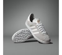adidas Originals - Gazelle - Scarpe da golf senza tacchetti grigie e oro-Grigio 42 2/3