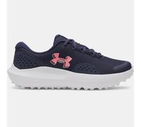 Scarpe da golf Under Armour Surge da donna Midnight Blu Marino / Bianco / Bittersweet Rosa 37.5