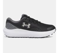 Scarpe da golf Under Armour Surge da uomo Nero / Castlerock / Metallico Gun Metal 44.5