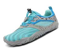 Scarpe da Immersione de Acqua Bambini Ragazze Ragazzi Antiscivolo Asciugatura Scarpe da Spiaggia Cielo Blu Gr.27