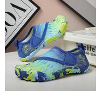Scarpe da immersione e acqua per bambini, in rete traspirante, asciugatura rapida, con chiusura a strappo, antiscivolo EUR34,EUR35,EUR36,EUR26,EUR27,EUR28,EUR29,EUR30,EUR31,EUR32,EUR33Geometrico,Grafi