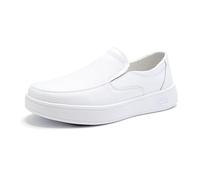 Scarpe da Infermiera Leggere da Donna, comode per Tutto Il Giorno, per Operatori Sanitari, Medici e Operatori Sanitari(White,43 EU)