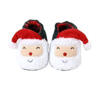 Scarpe da jogging da uomo, morbide, per neonati, Babbo Natale, invernali, calde, scarpe da neve, scarpe da presepe, verde, 19 EU