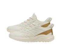 Scarpe da jogging da uomo slip-on, scarpe da ginnastica da uomo con lacci, per sport casual, beige., 43 EU