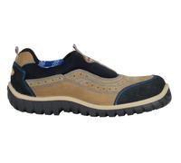 SCARPE DA LAVORO ANTINFORTUNISTICHE MIAMI S1 PELLE SCAMOSCIATA E LYCRA COFRA