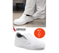 Scarpe da lavoro Chef Cuoco Cameriere Sorpasso S2 Bianco Antinfortunistica SC