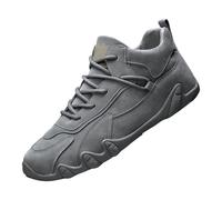 Scarpe da lavoro da uomo antiscivolo, scarpe da lavoro da uomo, alla caviglia, leggere, leggere, comode, per il tempo libero, sportive, per camminare, per attività all'aperto, resistenti all'usura