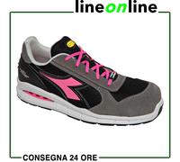 Diadora Scarpe antinfortunistiche Run Net AB Low S1PS FO SR Grigio/Nero 39