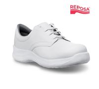 SCARPE DA LAVORO INFERMIERI HORECA REPOSA ANTISCIVOLO ANTISTATICHE CHIUSE LACCI