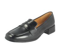 Scarpe Da Lavoro Smart In Pelle Con Tacco Basso Per Donne Spot On - F9R0155