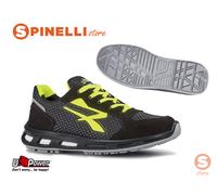 U-Power Red Pro® Asher, Scarpe Antinfortunistiche, Leggere e Confortevoli, Nylon Ultra Traspirante, Anti Perforazione, Suola Infinergy, con Puntale in Alluminio (40)