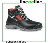 U POWER UA10324-40, UA10324-40-Calzado de seguridad gama Concept Plus Modelo DEVASTATE RS S3 SRC Talla Unisex-Adulto, Nero, 40 EU