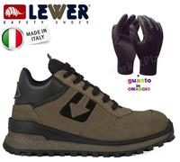 Scarpe da Lavoro uomo alte antinfortunistiche LEWER Atene S3 comoda leggera