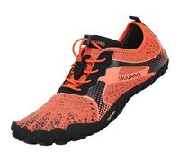 Scarpe da Mare da Immersione da Scoglio Uomo Antiscivolo Scarpette da Bagno per Le Spiagge Sassose Donne Arancia 36
