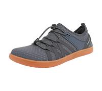 Scarpe da Mare Unisex Scarpe da Ginnastica Donna alla Modello Stile Coppia Semplice Tinta Unita Fondo Piatto Comoda Rete Elastica Traspirante Cintura ad Asciugatura Rapida tracciamento (Grey, 38)