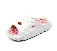 Scarpe da massaggio da donna con agopunti rialzati sulla pianta dei piedi, pantofole per terapia del piede, pantofole con piastre a pressione per le dita e sandali per alleviare lo stress delle donne