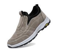 Scarpe da montagna da uomo per il commercio estero, per la primavera e l'estate, per attività all'aperto, slip-off-road, scarpe da arrampicata traspiranti, scarpe da trekking leggere, marrone, 39 EU