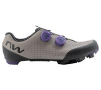 Scarpe da mountain bike northwave rebel 3 beige violet uomo