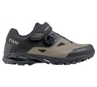Scarpe da mountain bike northwave spider plus 3 beige nero uomo