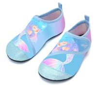 Scarpe da nuoto per bambini per ragazzi e ragazze bambini calzini Aqua per bambini ad asciugatura rapida piscina spiaggia a piedi nudi bambini, Sirene Blu, 29/30 EU