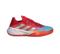 Scarpe da tennis da donna Adidas Barricade W Clay - preloved blue/silver metallic/preloved red - Multicolore, Blu (37 1/3)