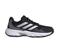 Scarpe da tennis da donna Adidas CourtJam Control 3 W - Argento, Grigio, Nero 40