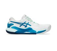 Scarpe da Padel Asics Gel Resolution 9 Clay 1042a224 Donne Blu-verde 40 Bianco