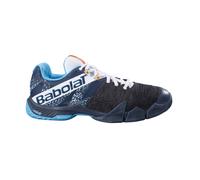Scarpe da Padel Babolat Movea 30s23571 3029 Blu Navy E Bianche 44.5 Blu