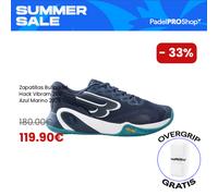 Scarpe da padel Bullpadel Hack Vibram 26V Blu Navy 2026 43