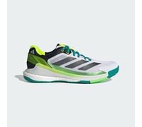 adidas Crazyquick Boost Padel Shoes, Scarpe Uomo, Cloud White/Core Black/Lime Burst, 41 1/3 EU
