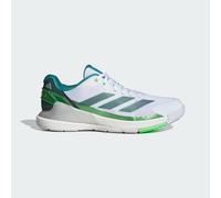 adidas Crazyquick Lightstrike Padel Shoes, Scarpe Uomo, Cloud White/Aurora Ivy/Lime Burst, 38 EU