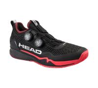 Scarpe da padel HEAD Resistere Pro Boa Clay Black/Red 2026 40.5