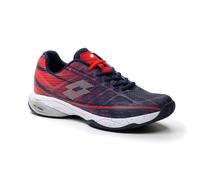 Scarpe da tennis da uomo Lotto Mirage 300 Clay - navy blue/all white/red poppy - Multicolore (44)