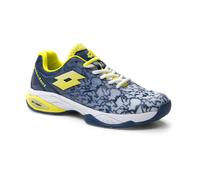 Scarpe da Padel Lotto Superrapida 200 Iii Blu Giallo Donna 217301 9fs 40 Bianco