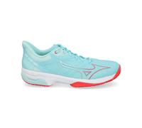 Scarpe da Padel Mizuno Wave Exceed Tour Cc Wos Donna Blu Chiaro Rosso 40.5 Turquoise blue