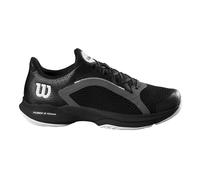 Wilson Hurakn 2.0, Padel Sneakers Uomo, Black/White/Ebony, 41 1/3 EU
